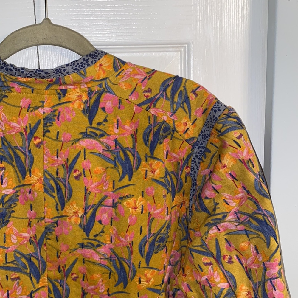 Anthropologie Floral Jacket - Picture 8 of 10